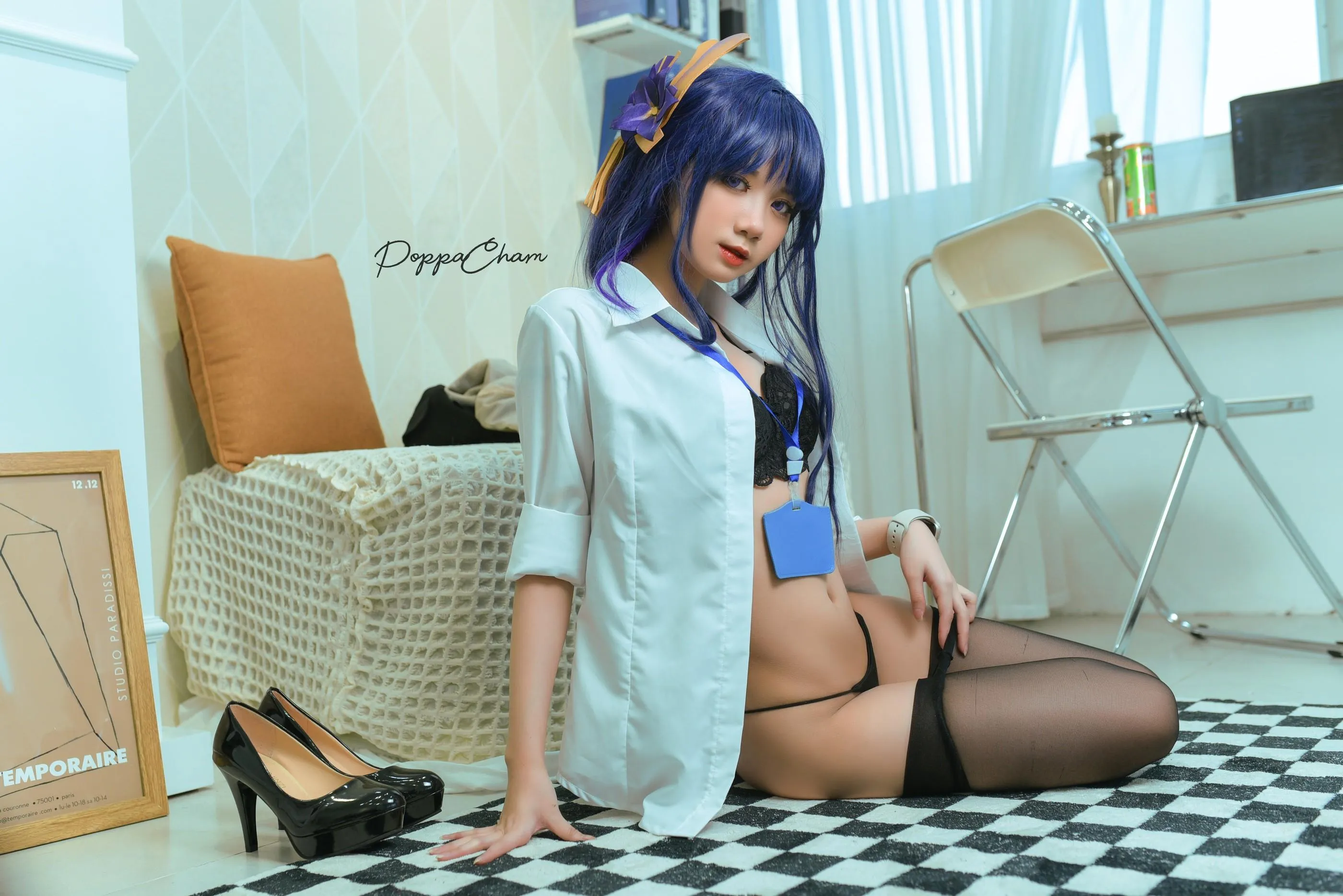 PoppaChan – NO.021 Raiden Shogun Officer [25P]插图8